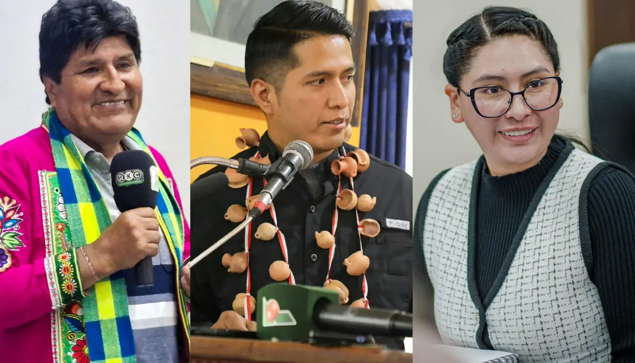 Tras expulsar a Luis Arce, el MAS abre las puertas a Evo, Andrónico y Eva Copa