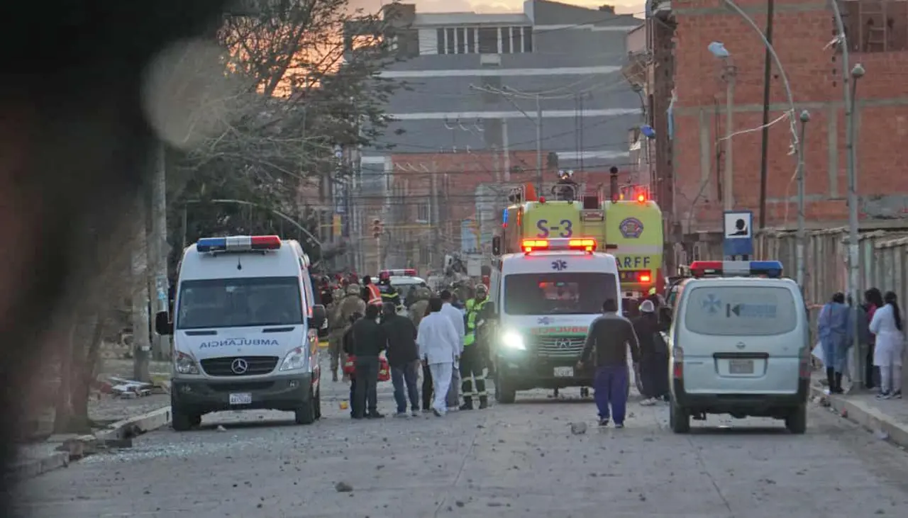 Explosiones en Viacha: 34 heridos siguen internados y el Ministerio de Salud exhorta donar sangre