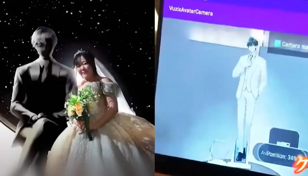 ¡Amor artificial! Mujer se casa con un hombre virtual creado por ChatGPT