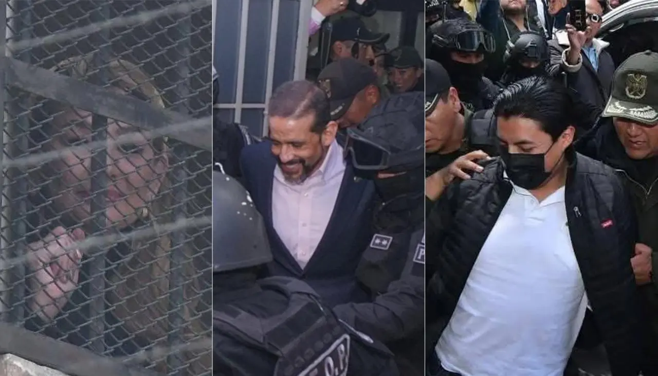 Revisión de detención: Camacho, Pumari y Añez van a audiencias claves este martes