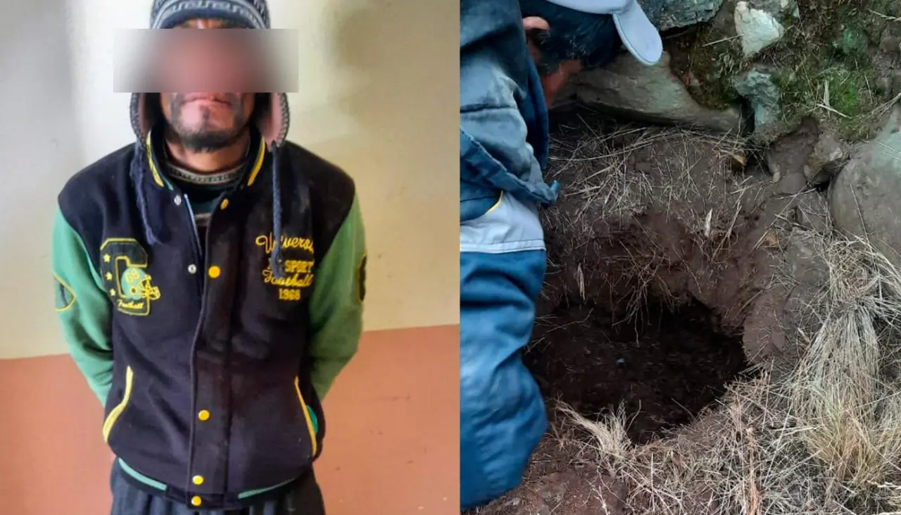 Hombre embarazó a su hija adolescente, luego mató al recién nacido y lo enterró