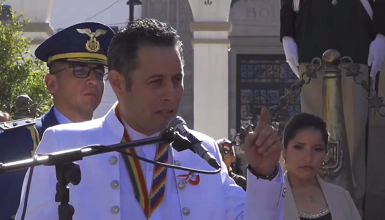 Lara en la efeméride potosina: “El litio no va a ser utilizado para saquear Potosí, que quede claro”