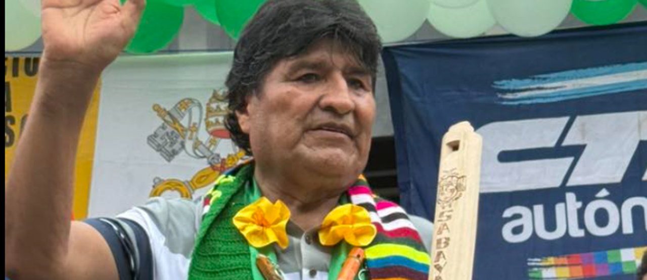 “Partidos que nos prestaban la sigla, lo eliminan, hay dos en la mira”, cuestiona Evo