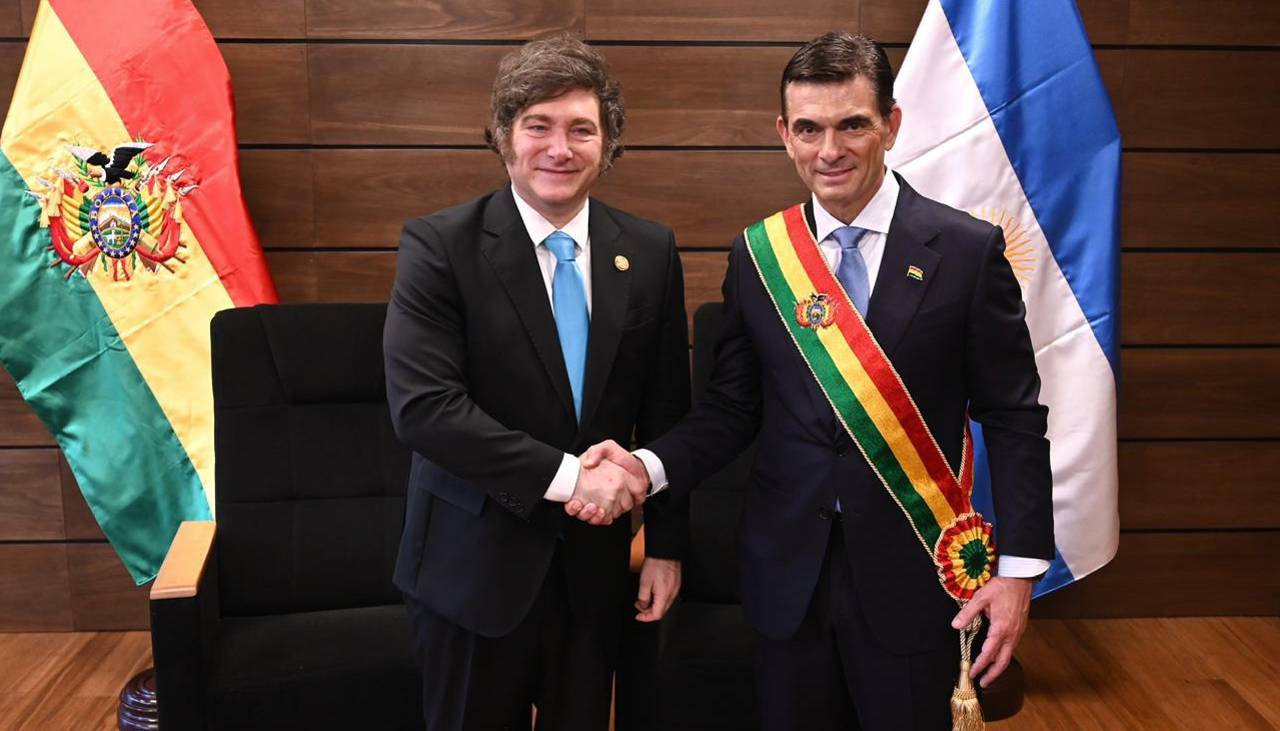 “Sé lo que estás recibiendo, lo digo por experiencia propia”: Javier Milei a Rodrigo Paz 