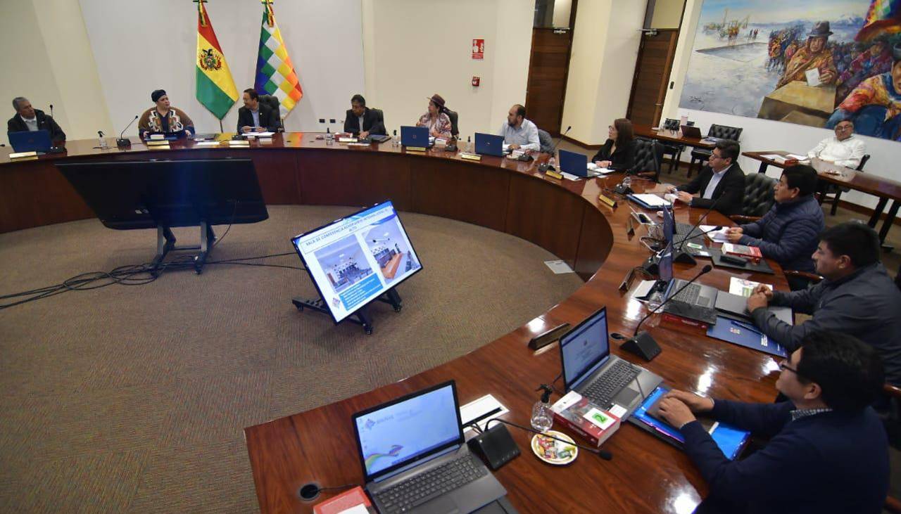 Concluye el último gabinete ministerial de Luis Arce a días del cambio de mando