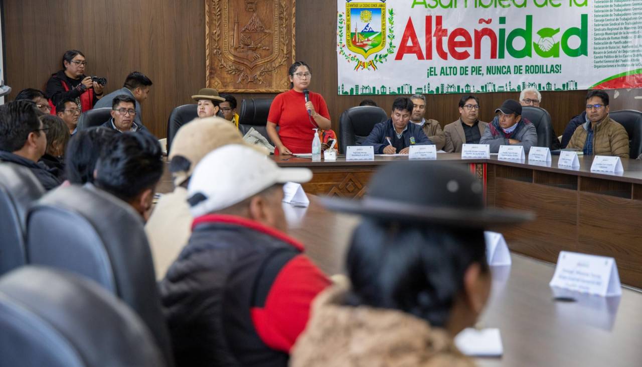 Censo: El Alto descarta asistir a mesa técnica del INE hasta que Arandia y asista a la Asamblea de la Alteñidad y responda preguntas