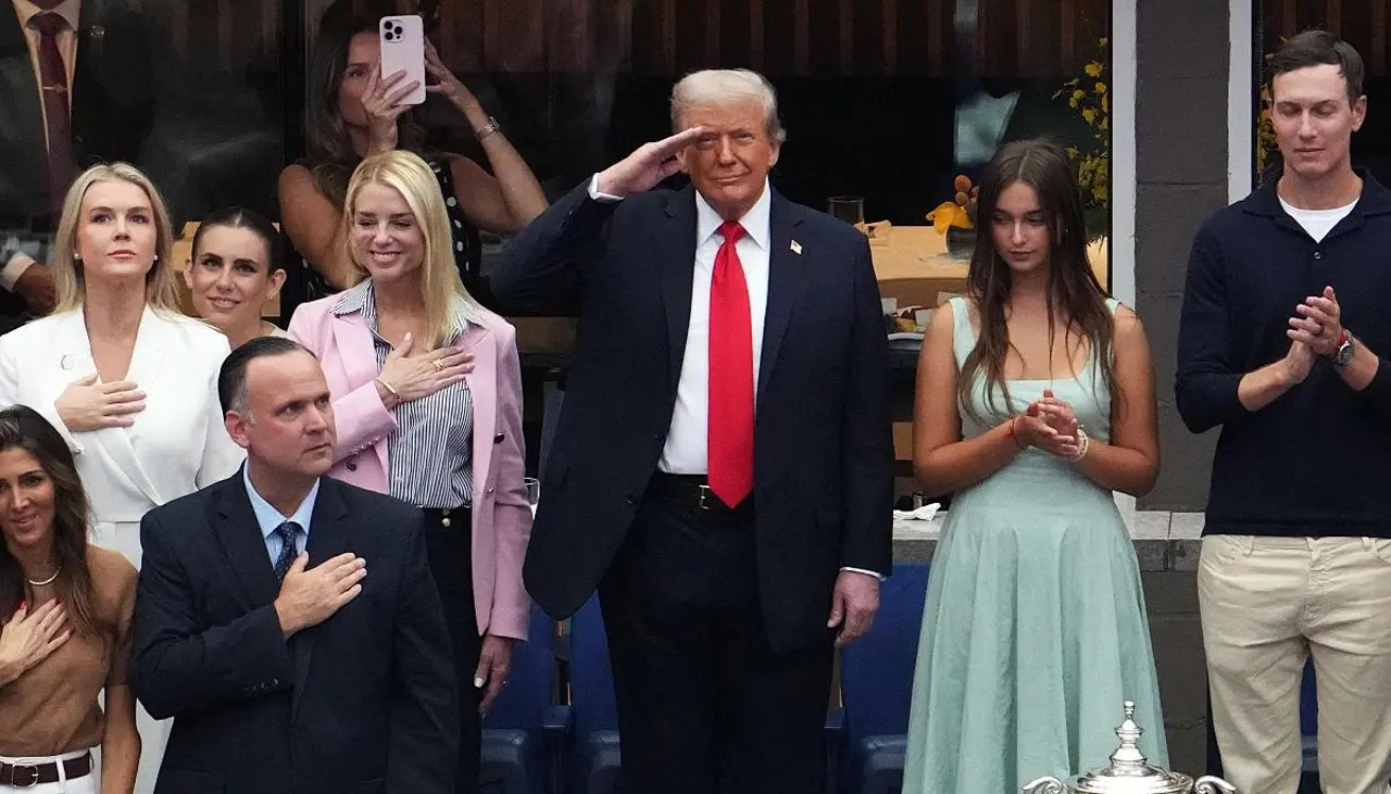 Video: Trump es abucheado por espectadores en la final del US Open de tenis