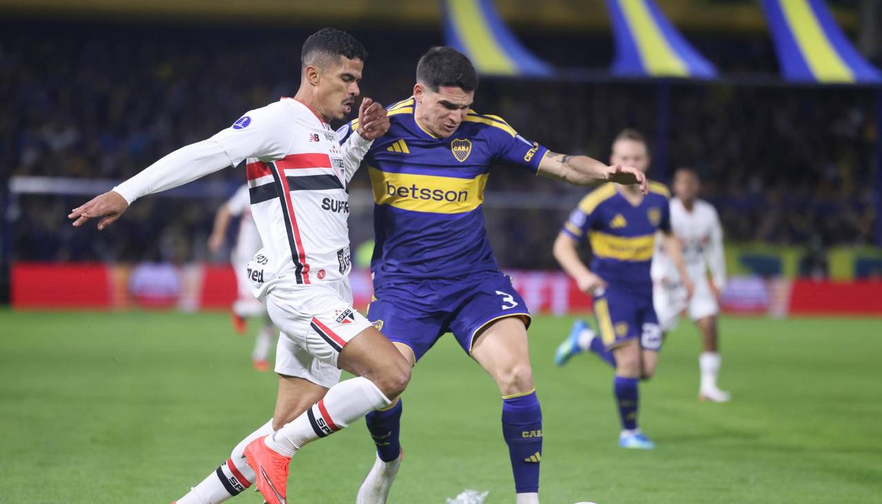 Boca Juniors vence por la mínima diferencia a Sao Paulo (1-0) en la Bombonera
