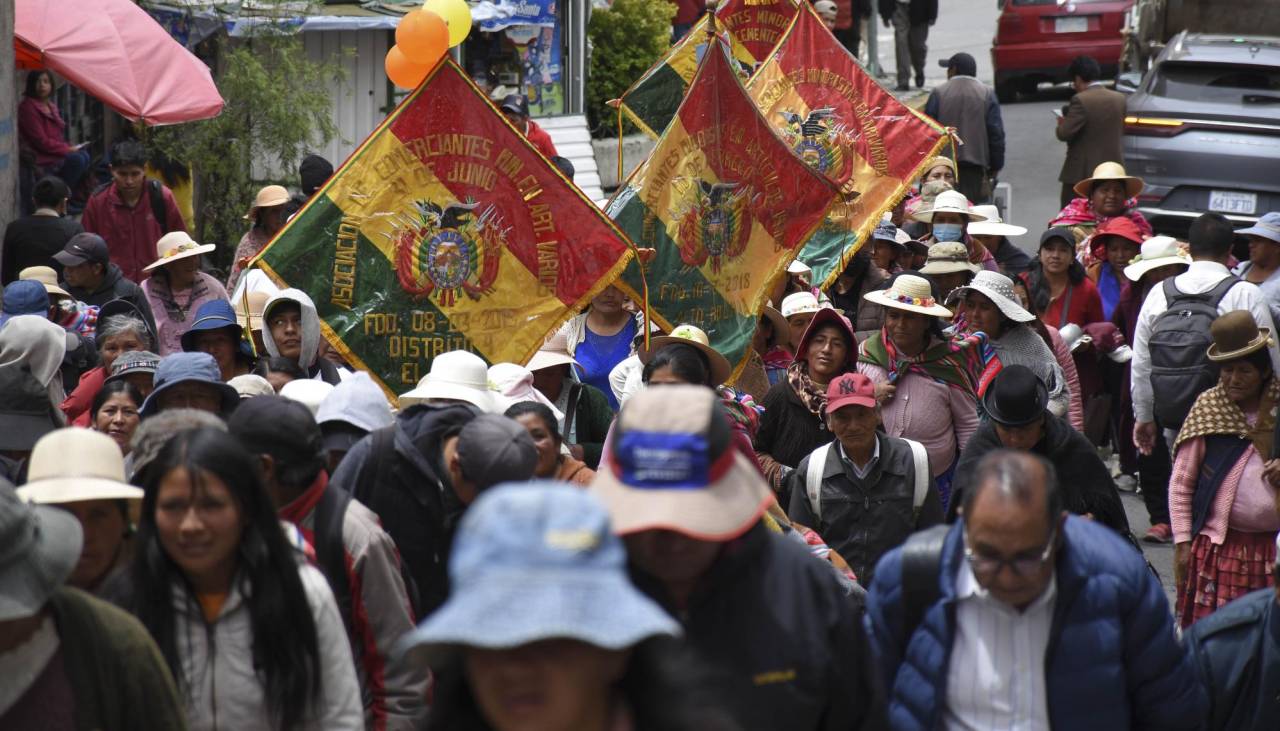 Más sectores se suman a la marcha convocada por gremiales en rechazo a disposición del PGE sobre decomisos, señala dirigente