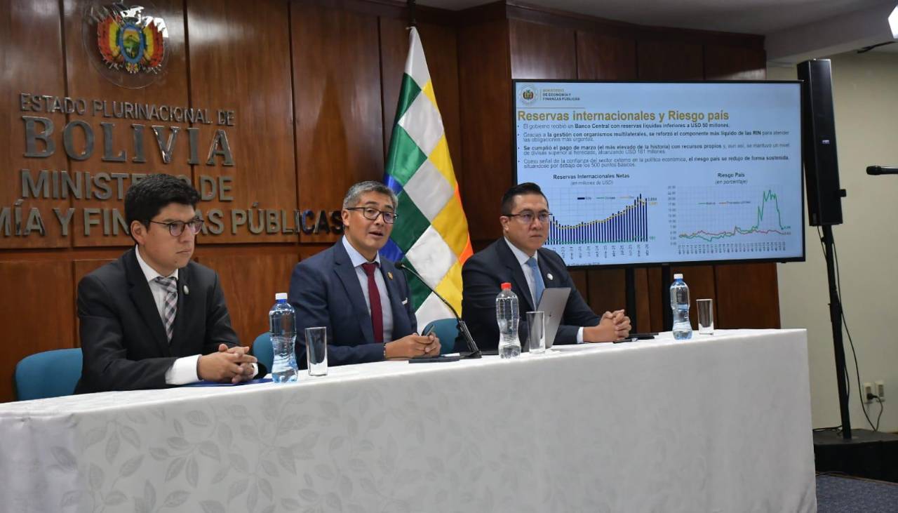 Al primer trimestre de 2026, Bolivia registra un superávit fiscal de Bs 2.101 millones, informa el Gobierno