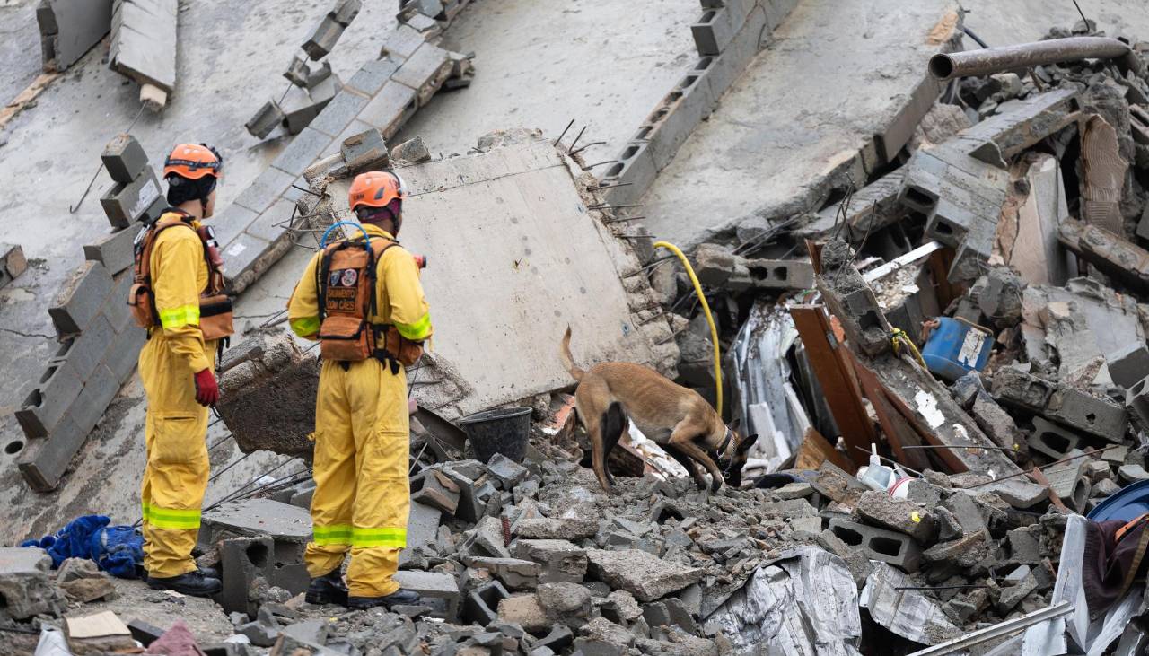 Sube a cinco la cifra de muertos tras derrumbe de edificio en Brasil sobre vivienda de bolivianos
