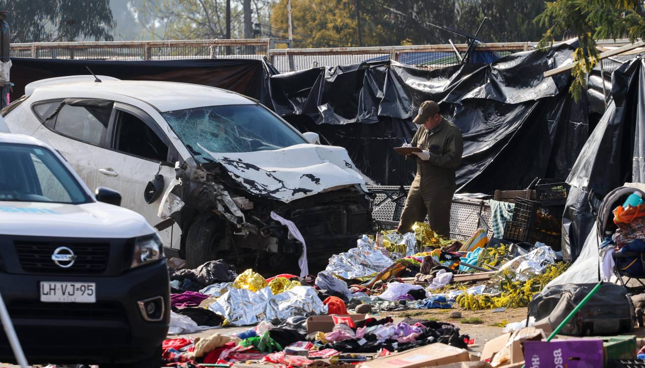 Video: Así fue el accidente que dejó seis muertos y siete heridos en una feria en Chile