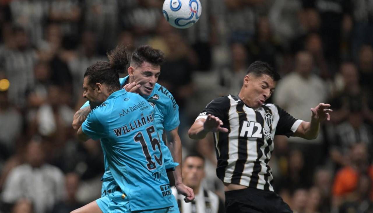 El Mineiro vence en penales 3-1 a Santos y avanza a semifinales de la Copa Sudamericana
