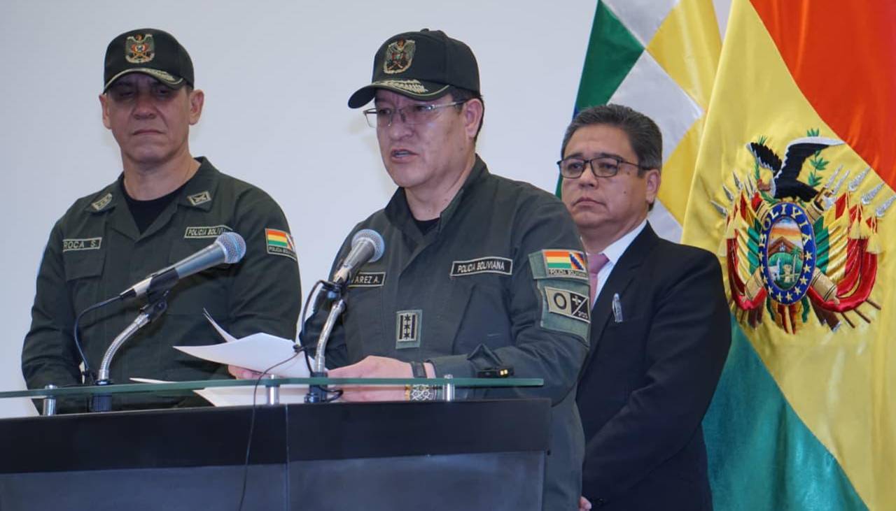 Policía: Mariaca y Zeballos fueron llevados a La Paz porque “grupos delincuenciales pretendían intervenir”