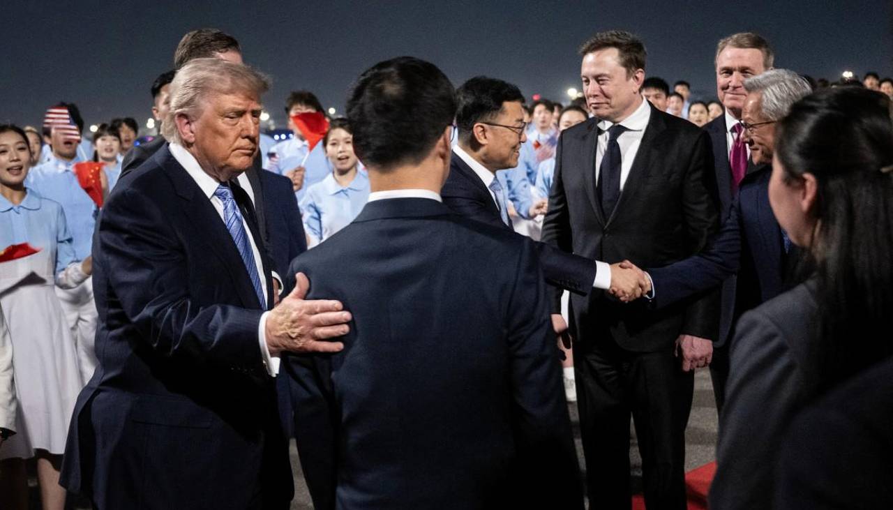 Trump llega a China: “Le pediré al presidente Xi que ‘abra’ (su país) a las empresas estadounidenses”