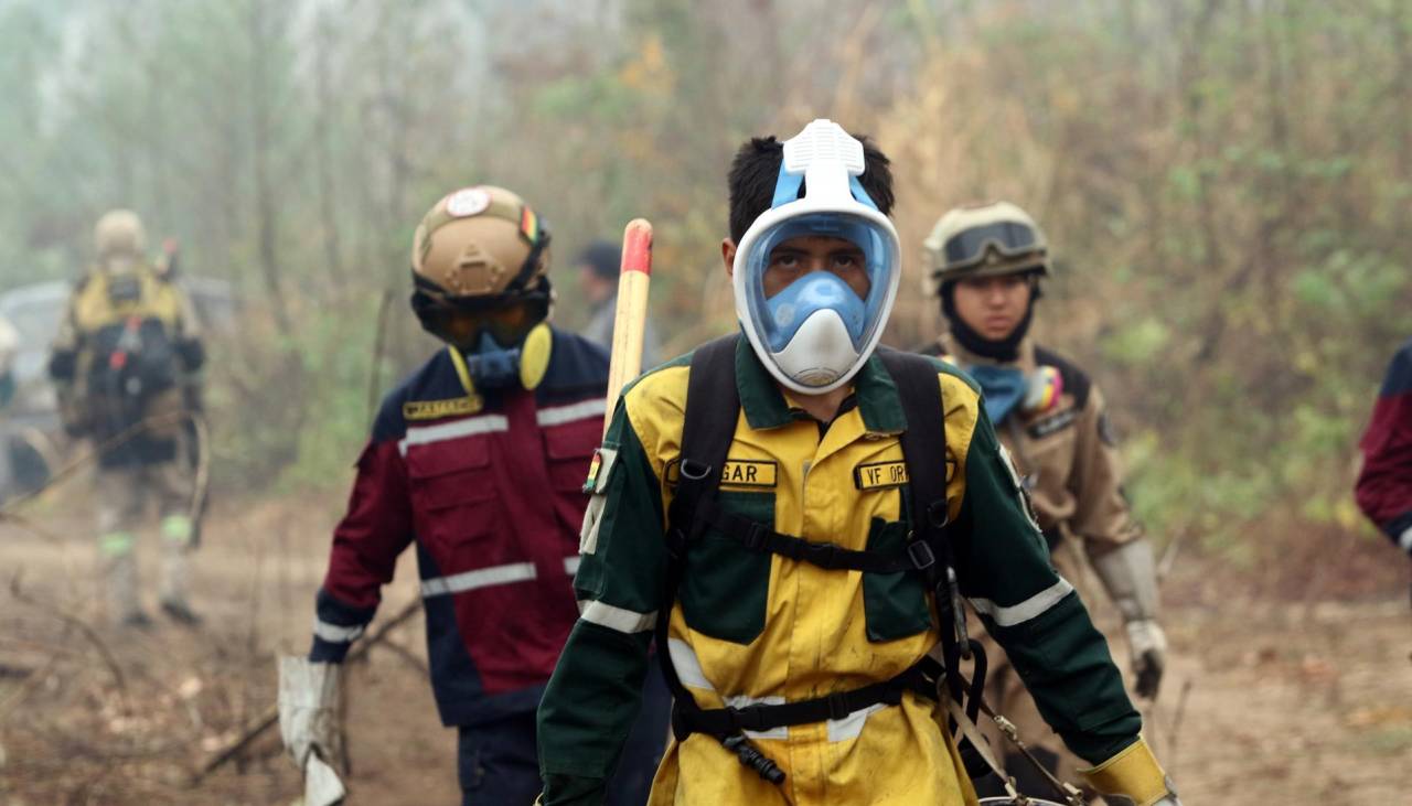 Incendios se concentran en Concepción, Guarayos y Urubichá y el Gobierno encara acciones de mitigación terrestre