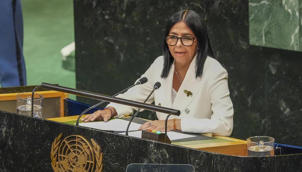 “En Venezuela habrá elecciones”, señala en la ONU la presidenta Delcy Rodríguez