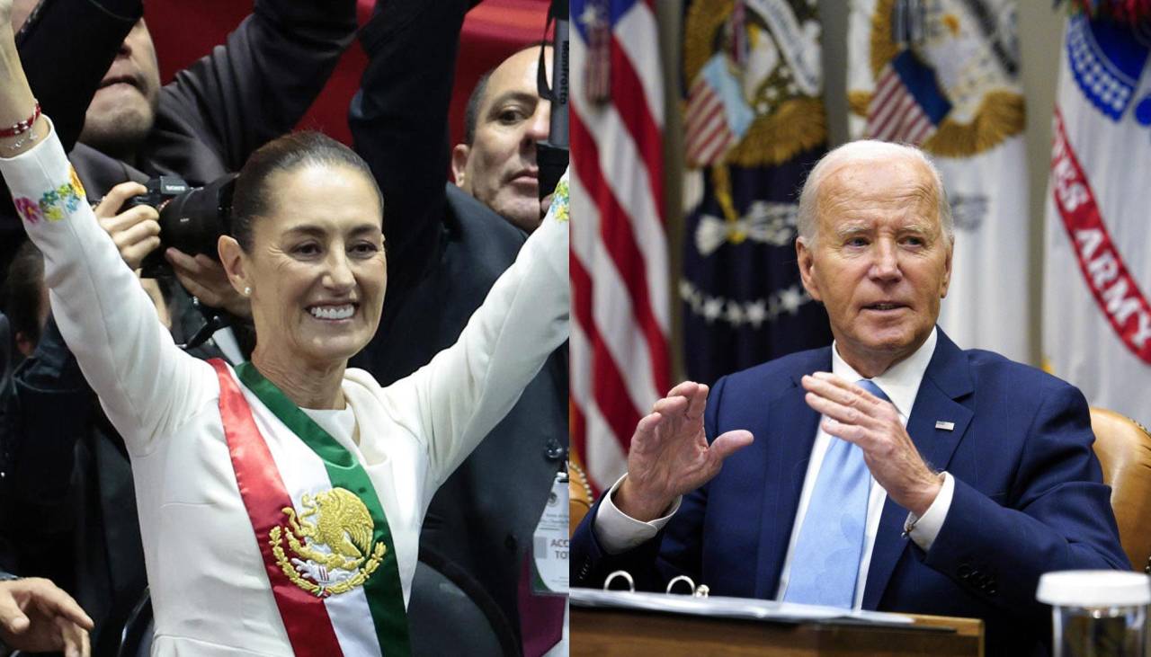 Biden felicita a Sheinbaum y expresa su deseo de trabajar para un futuro “próspero”