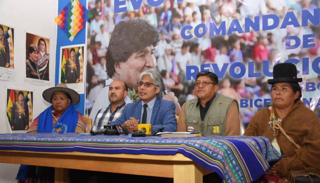 Evismo anuncia impugnación al auto del TSE que reconoce a Grover García como presidente del MAS