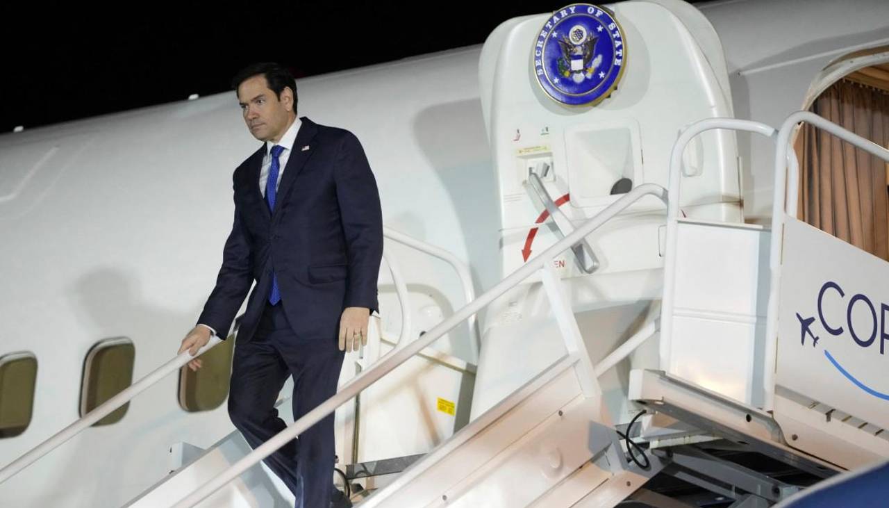 Marco Rubio llega a Panamá en su primer viaje como secretario de Estado de EEUU para hablar sobre el canal