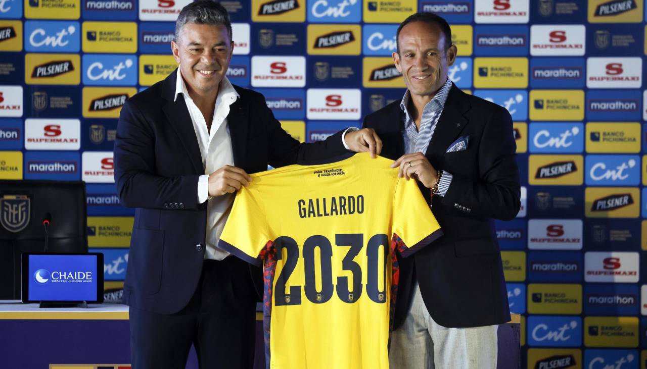 Marcelo Gallardo se pone al mando de Ecuador con la misión de lograr “un salto de calidad”