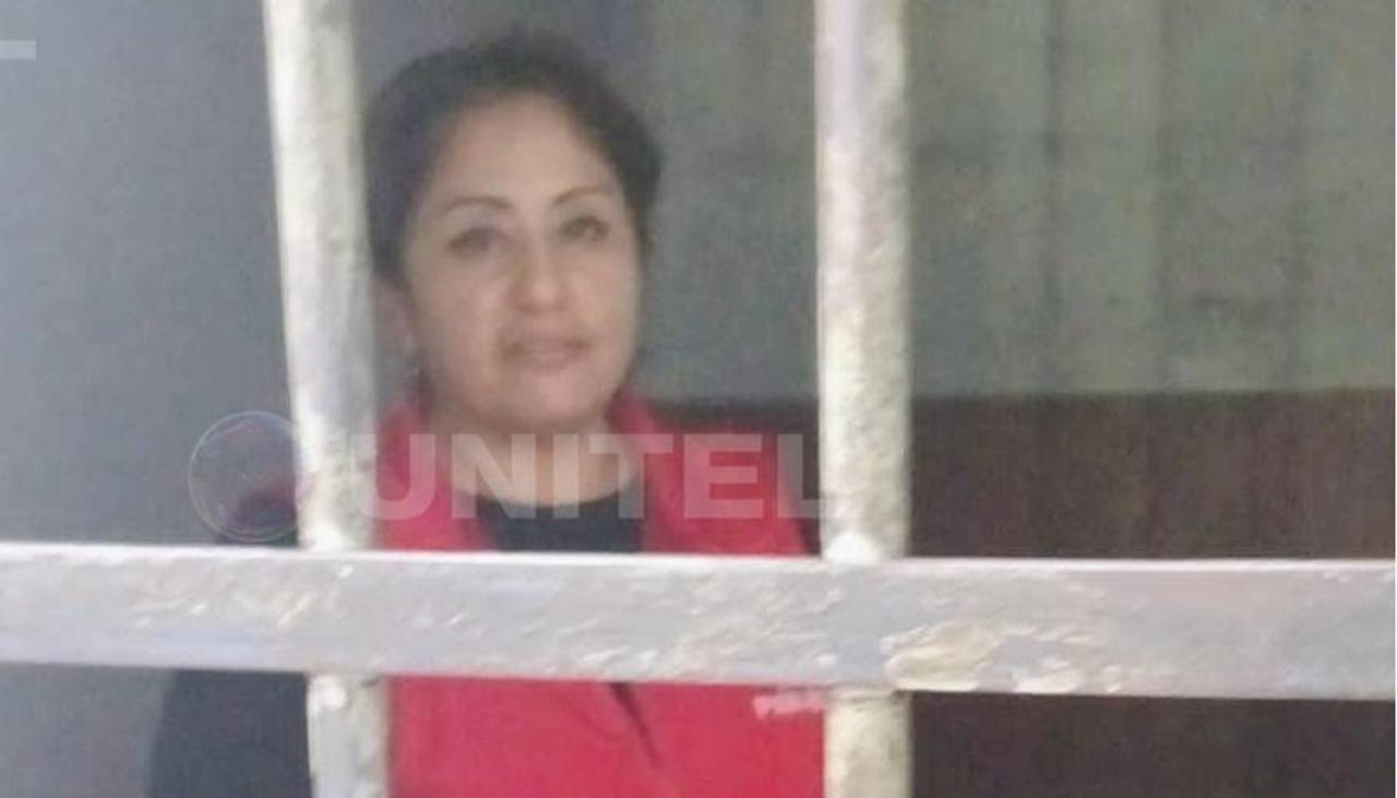 Justicia dicta detención preventiva para Ruth Nina en una cárcel de Cochabamba