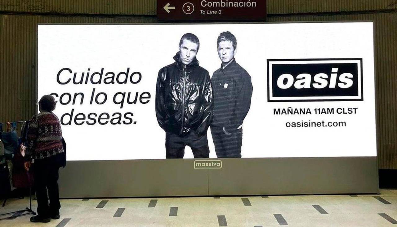 Oasis amplía su gira mundial a Latinoamérica con conciertos en Argentina, Chile y Brasil