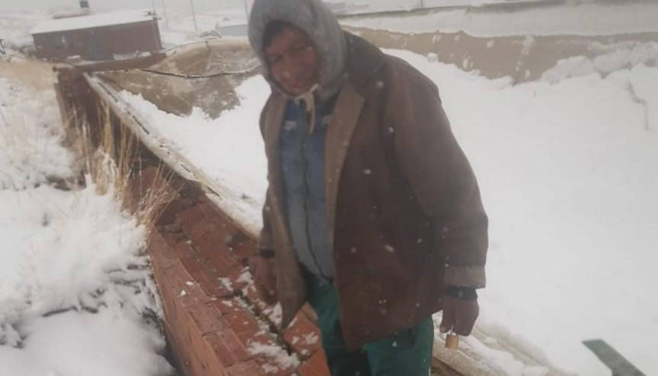 Temperaturas de 11 grados bajo cero: La nevada deja a 51 familias afectadas en el norte de Potosí