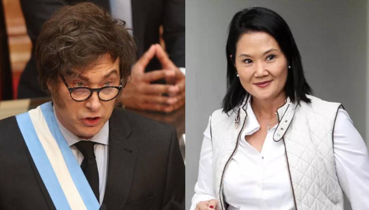 Milei saluda a Keiko Fujimori por su triunfo: “La libertad avanza en toda América Latina”