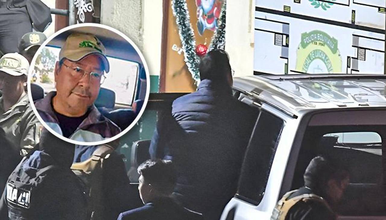 Expresidente Luis Arce es trasladado al penal de San Pedro para cumplir detención por el caso Fondo Indígena