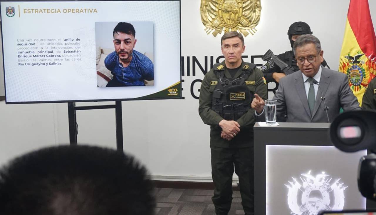 Ministro: “La base de Marset era Bolivia, aquí encontraba impunidad y protección del anterior Gobierno”