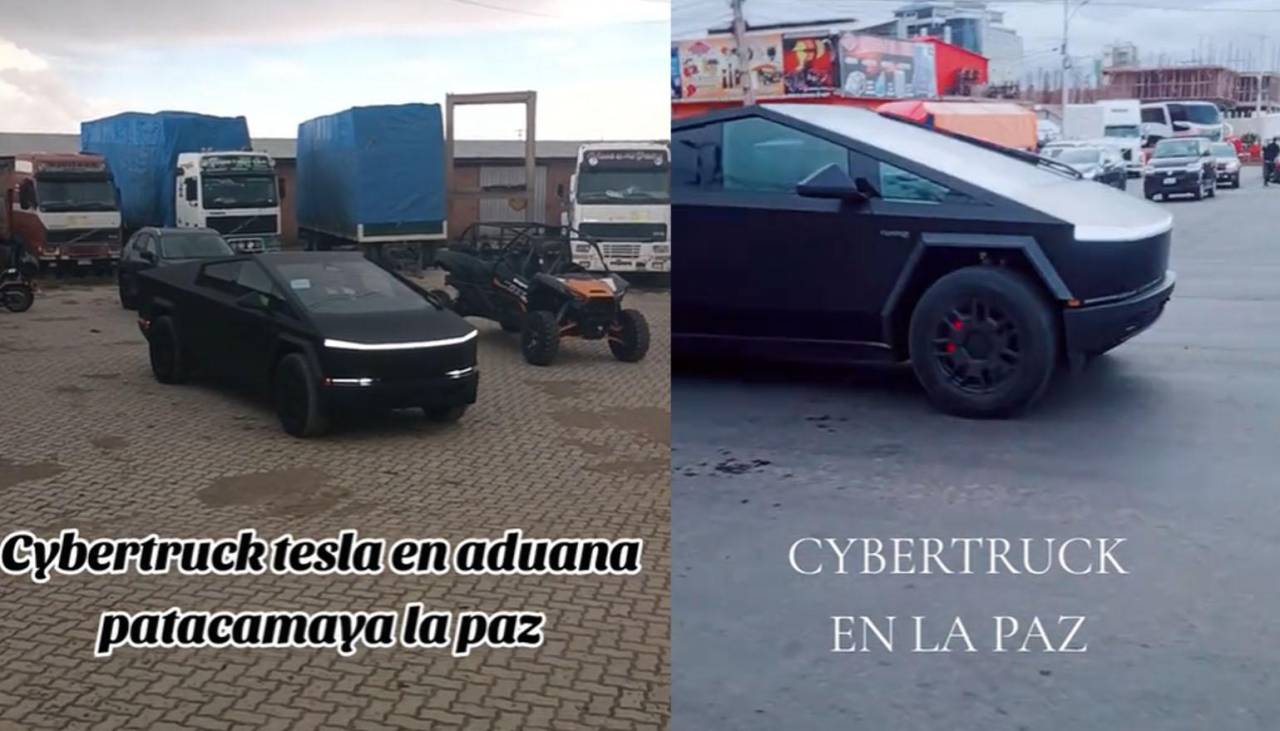 “Cybertruck en La Paz”: Vehículo de la empresa de Elon Musk causa furor y usuarios lo resaltan en TikTok 