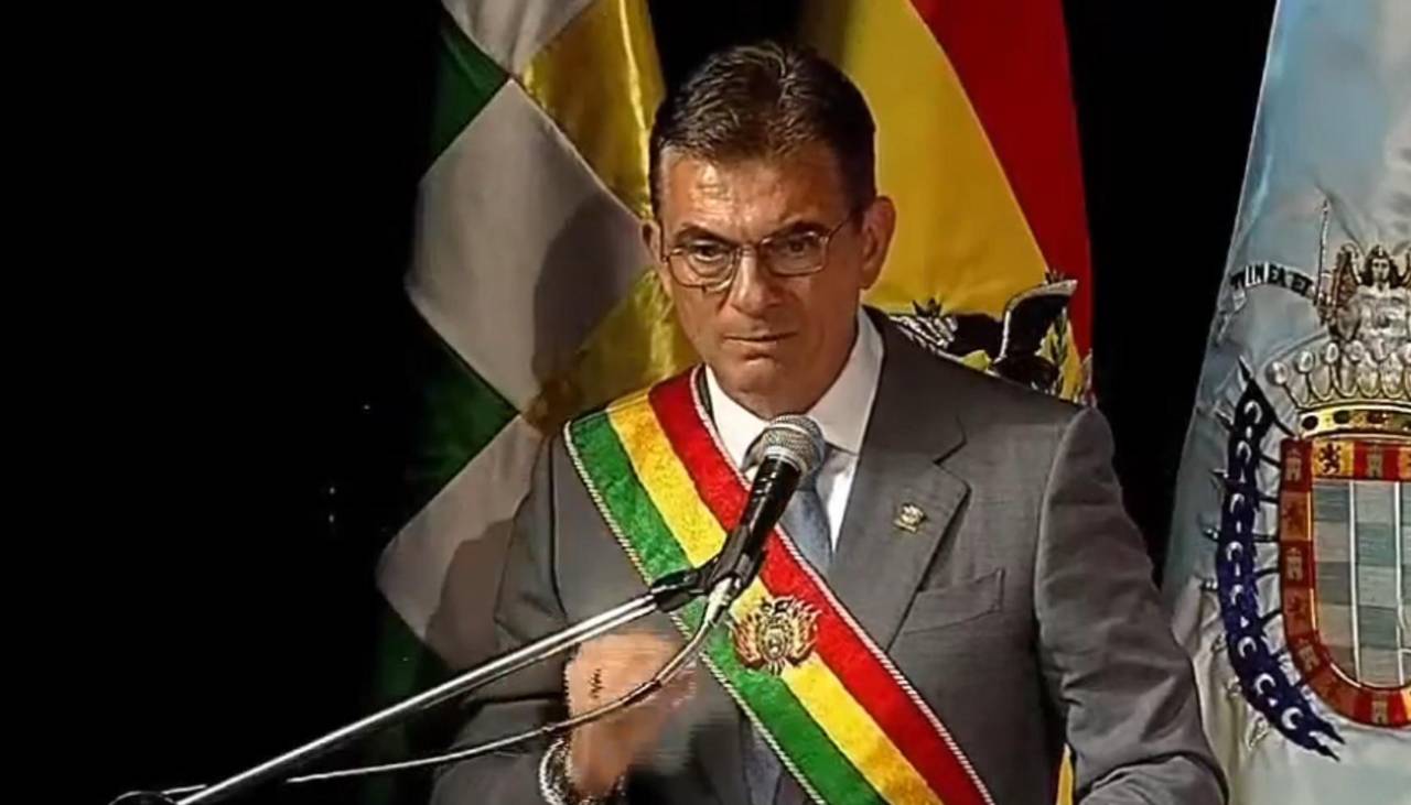Paz, en acto por efeméride de Cochabamba, dice que la próxima semana se debatirá el crédito del FMI en la ALP y pide “prontitud”