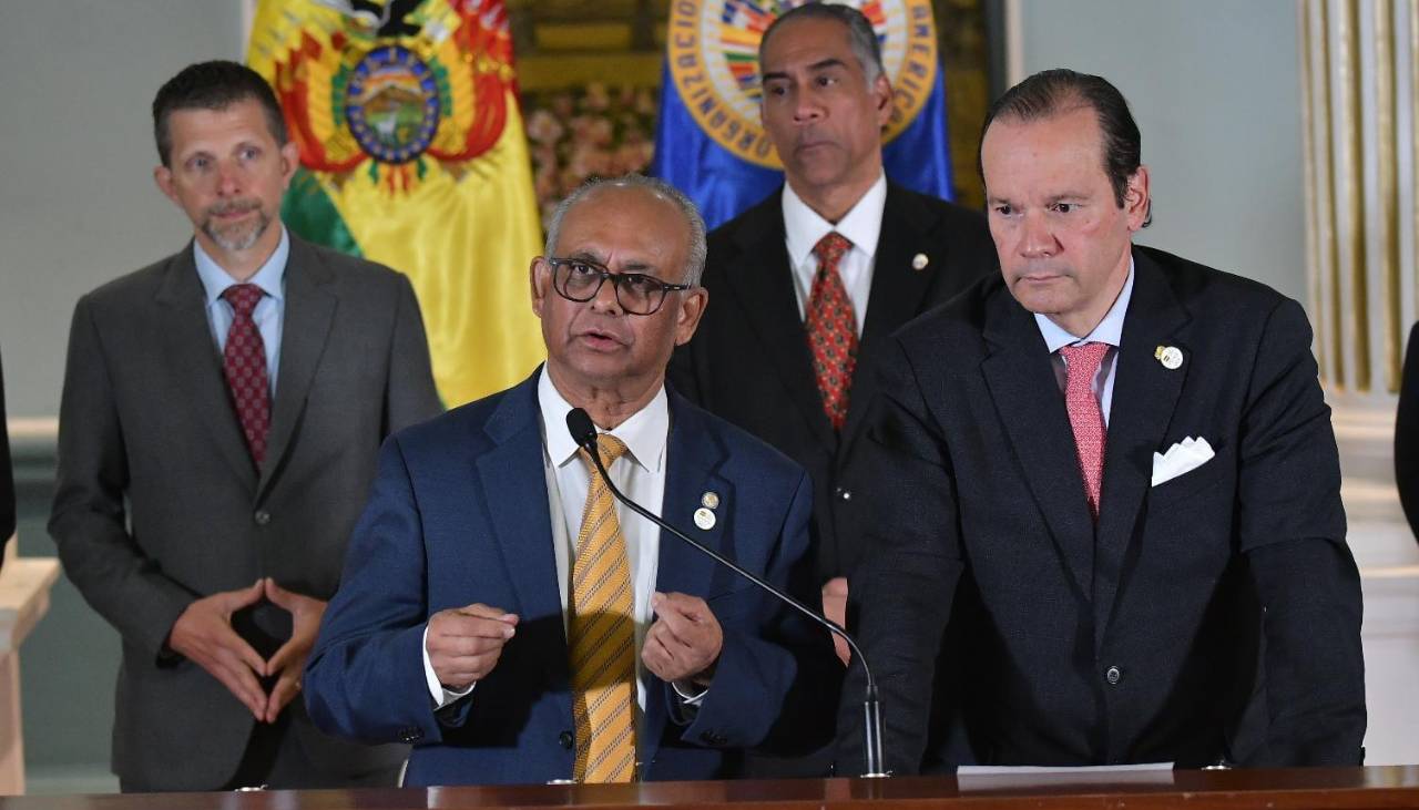 Misión de alto nivel de la OEA arriba este jueves a Santa Cruz para reunirse con sectores sociales y empresariales