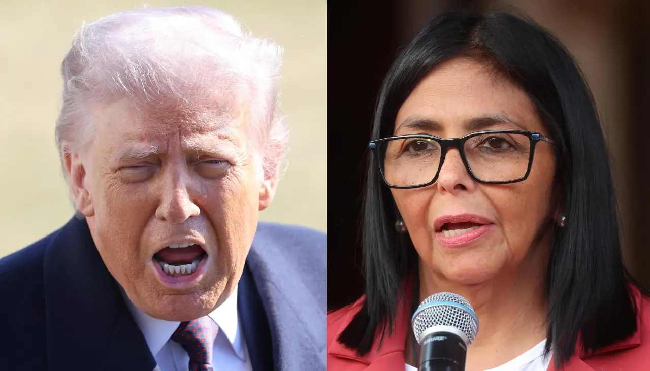 Trump dice que reconoce formalmente al Gobierno de Delcy Rodríguez en Venezuela