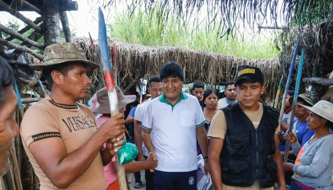 Evo acusa a Choquehuanca de impulsar un supuesto plan para detenerlo en la marcha del 16 de mayo