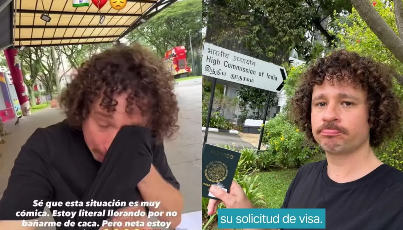 La India le niega el ingreso a Luisito Comunica y el youtuber llega hasta las lágrimas 