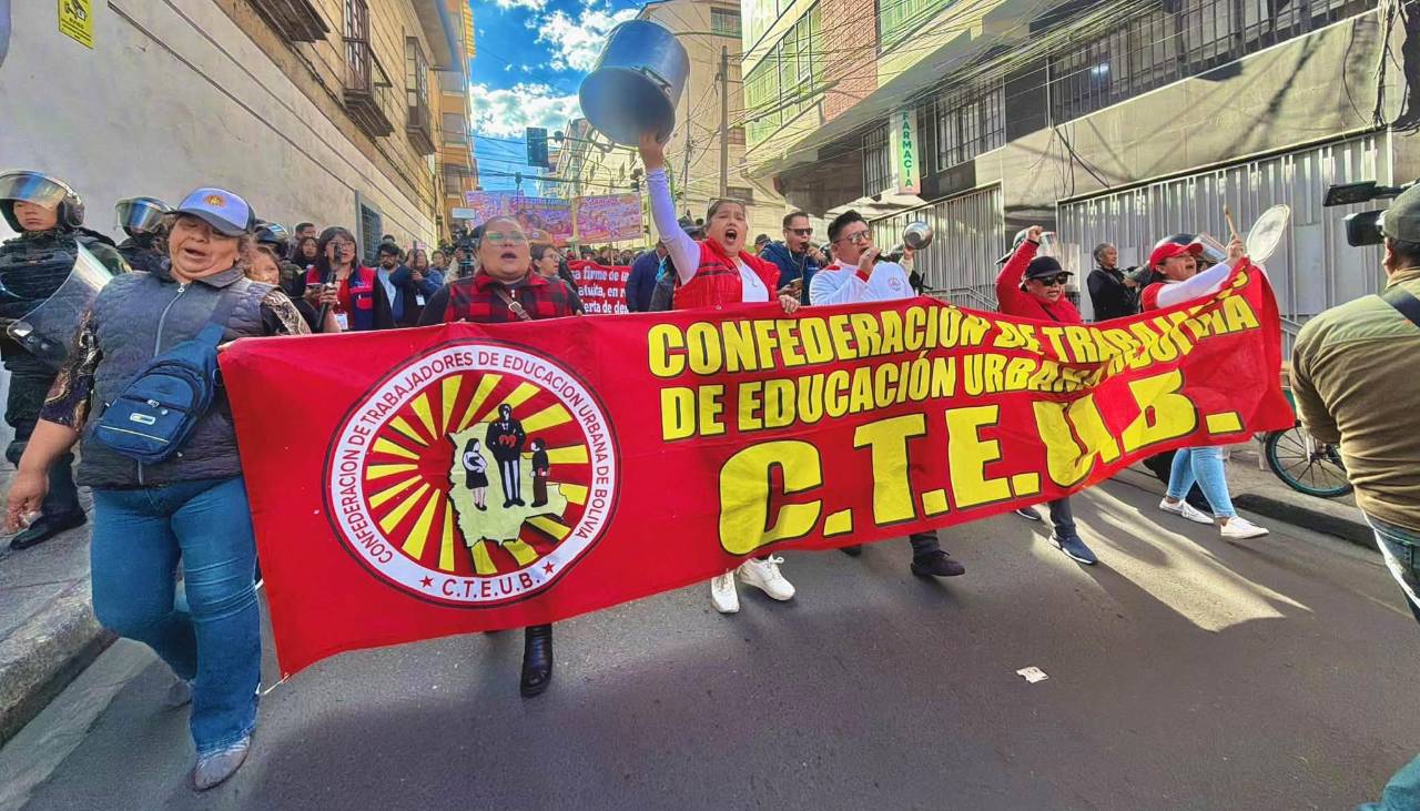 COB exige al Gobierno atender demandas del Magisterio y advierte con medidas escalonadas