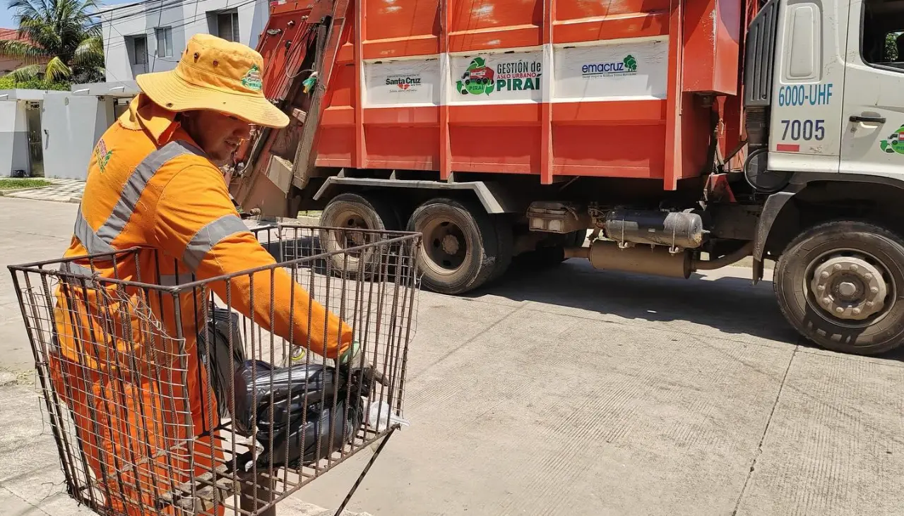 Emacruz anuncia el pago a la empresa de aseo Piraí para frenar el paro de servicios