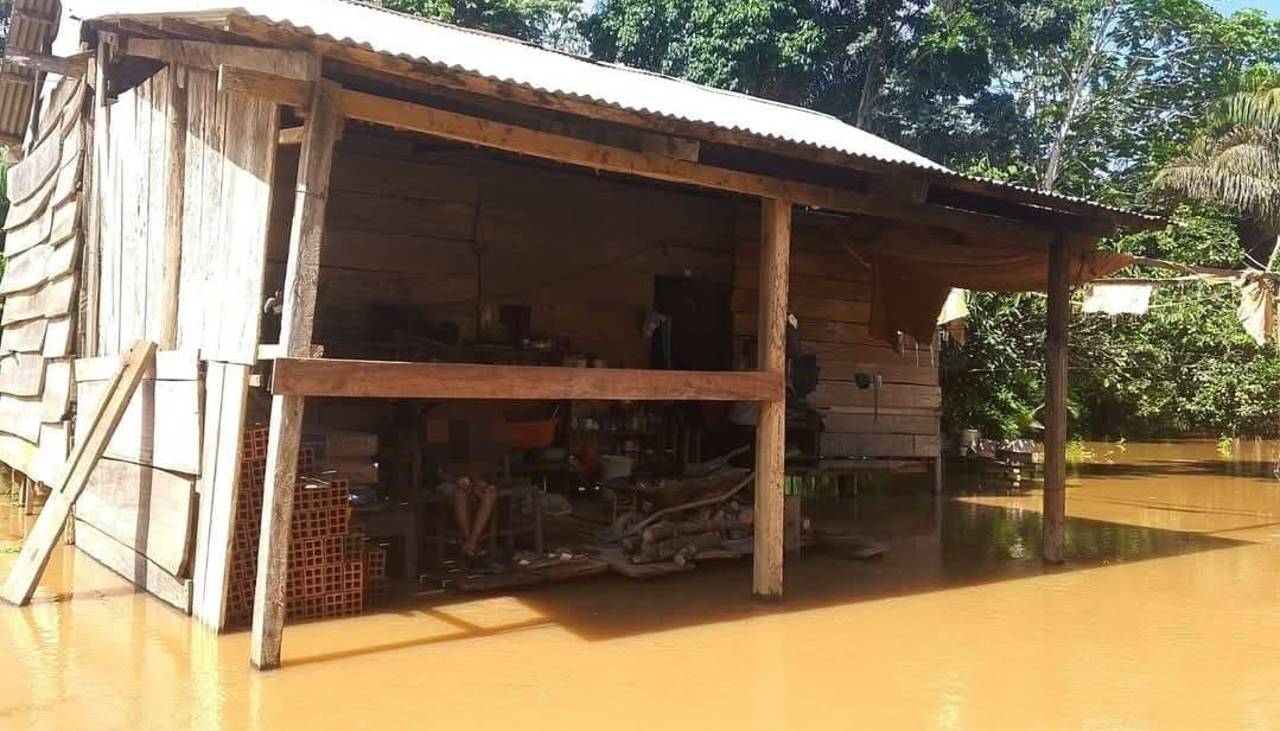 Beni: Al menos 1.400 familias están afectadas por las inundaciones en Reyes; la cifra de comunidades bajo el agua casi se duplica