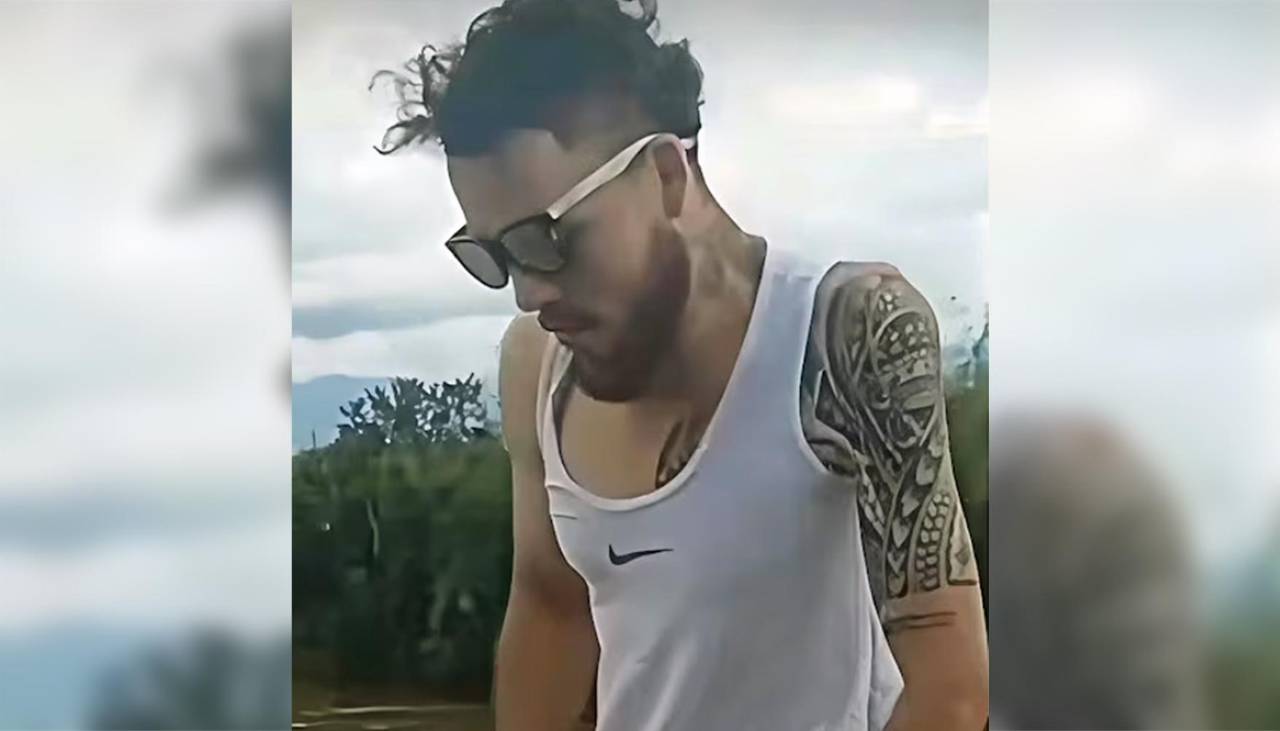 “Hasta la vista": Cámara capta los últimos momentos con vida del hombre que fue arrastrado por un río