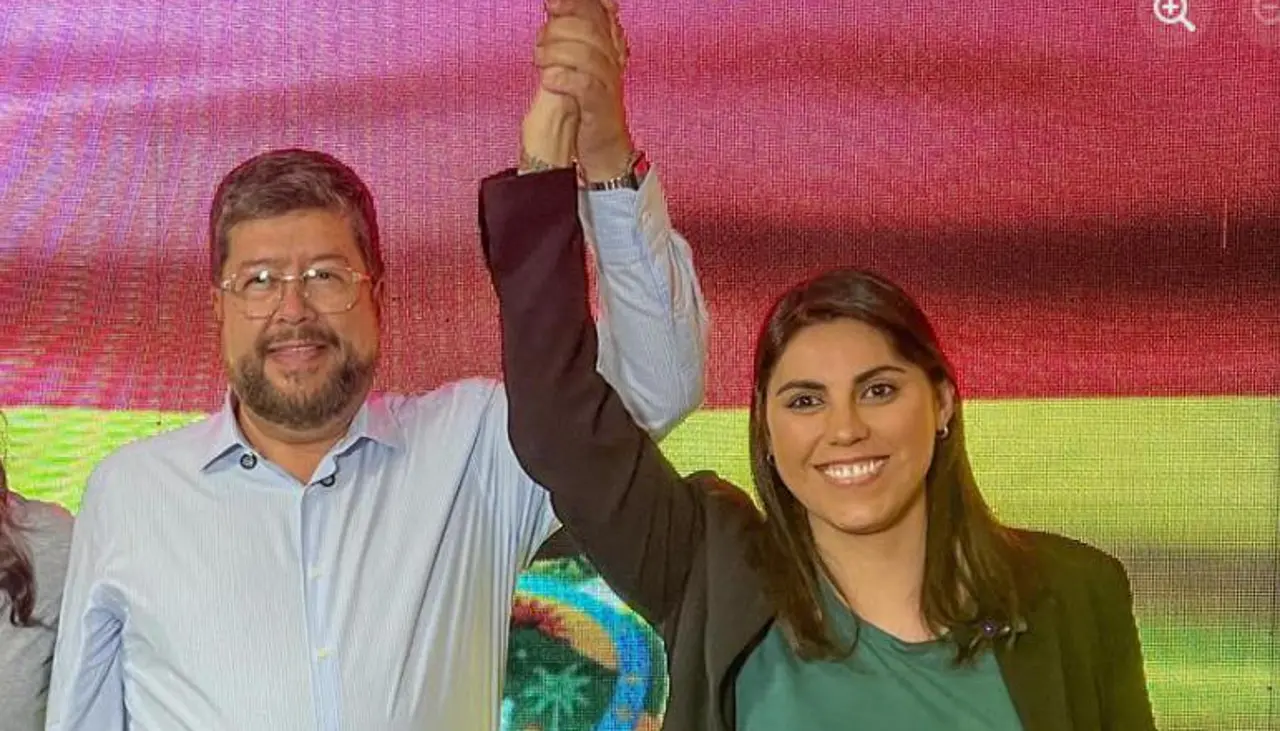 ¿Andrea Barrientos candidata a la Vicepresidencia con Samuel Doria Medina?