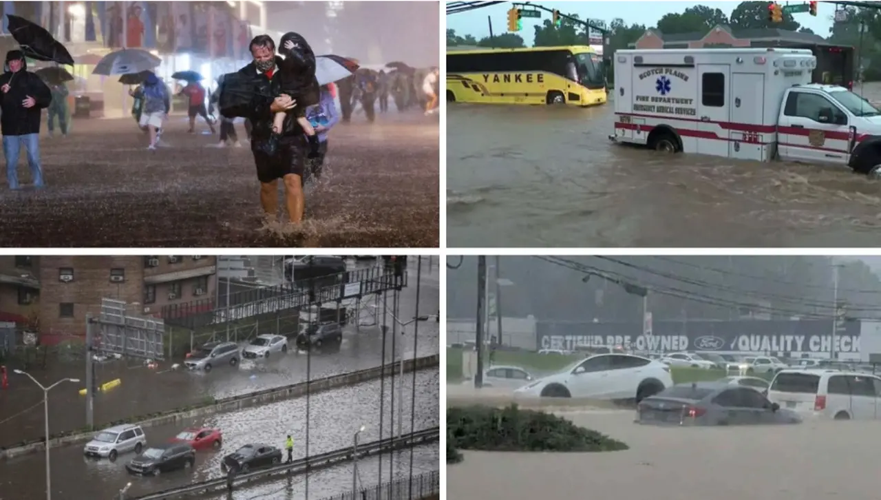 Fuertes tormentas en EEUU dejan a miles de personas sin luz y causan inundaciones