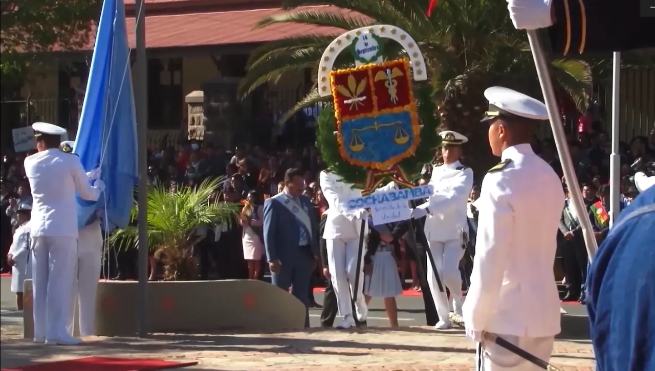 Conozca la agenda de los actos protocolares por la efeméride departamental de Cochabamba