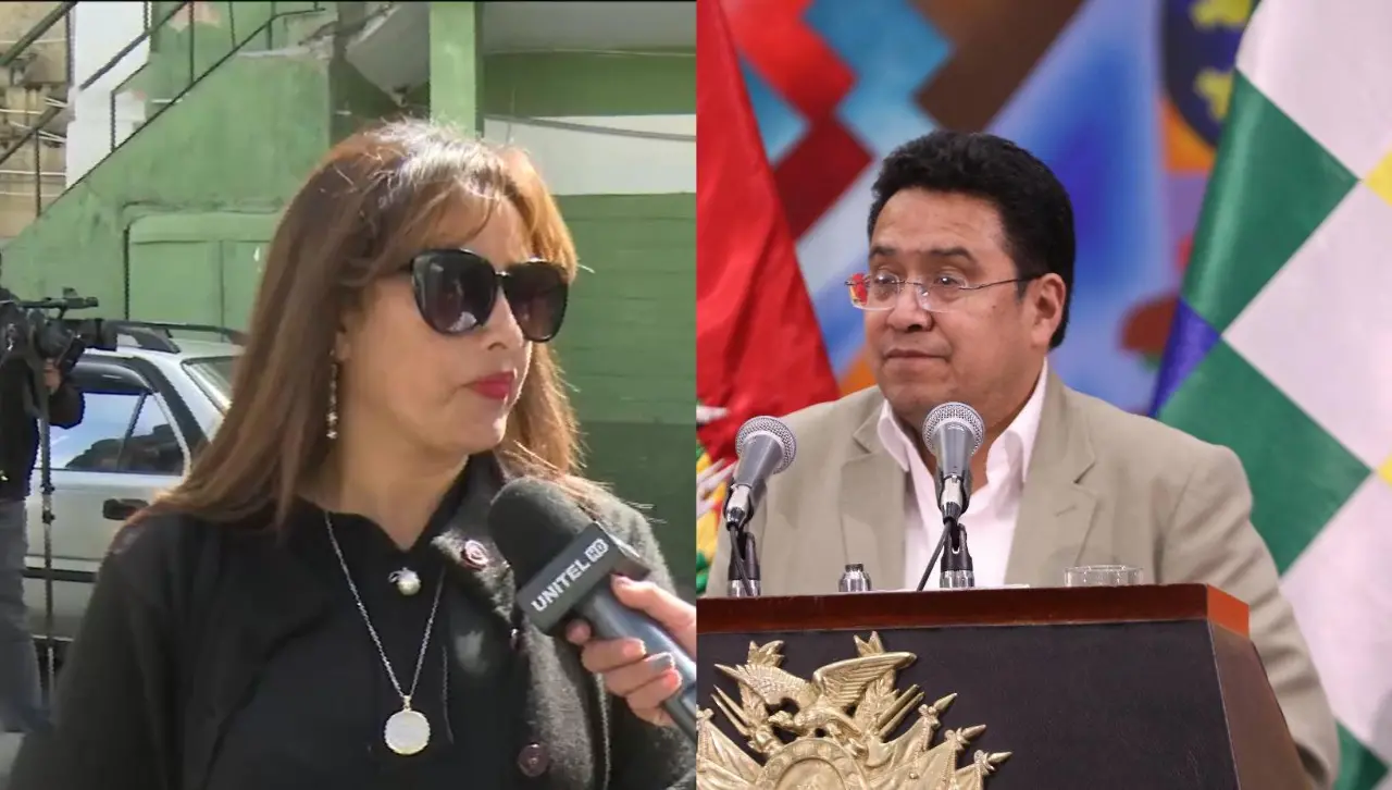 Esposa de juez se dirige al exministro Siles: “Cómo es posible que diga que el audio montado”