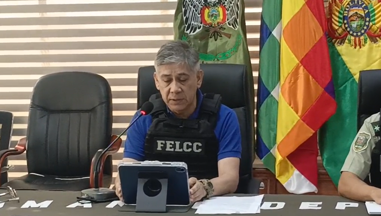 Cambian al jefe policial de la Felcc de Santa Cruz: Espinoza asume en reemplazo de Coca 