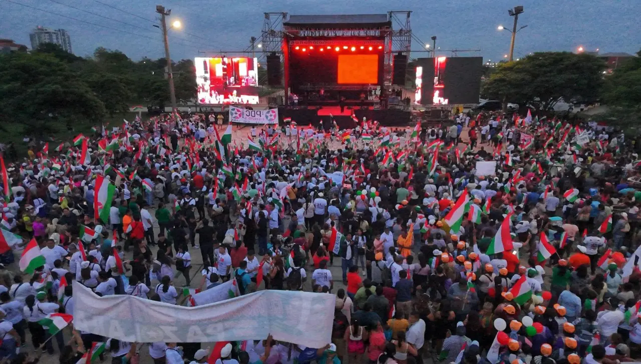 El binomio Paz –Lara encabezará el cierre de campaña del PDC en Santa Cruz