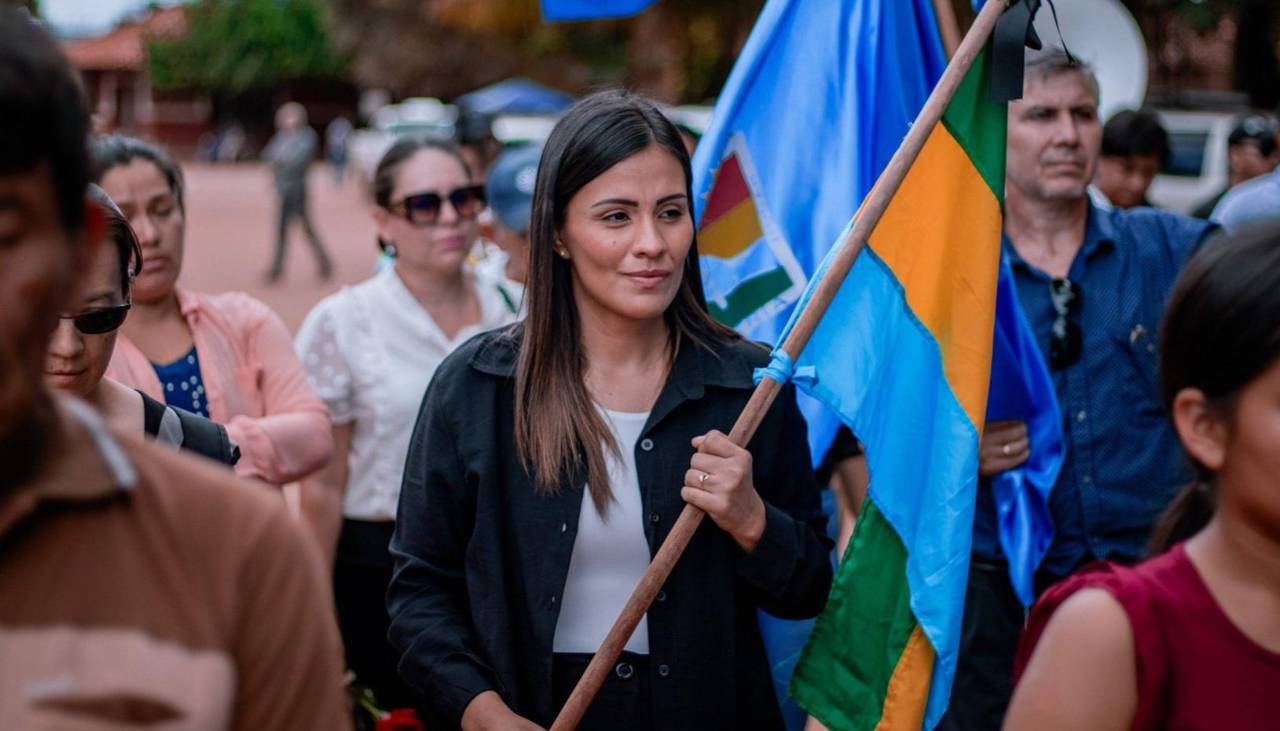 La Asamblea Legislativa cruceña renueva su directiva con María René Álvarez a la cabeza