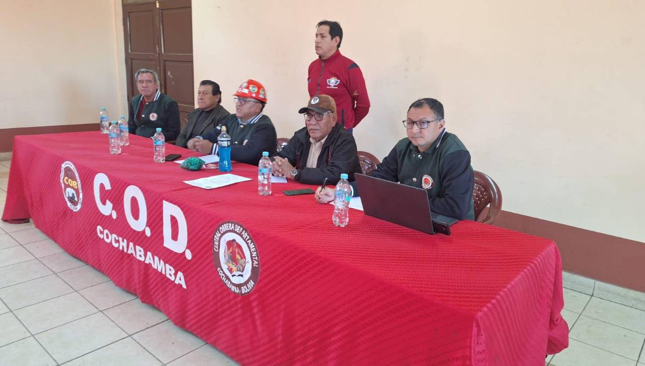 La COD de Cochabamba realiza ampliado con un posible diálogo en mesa con el Gobierno