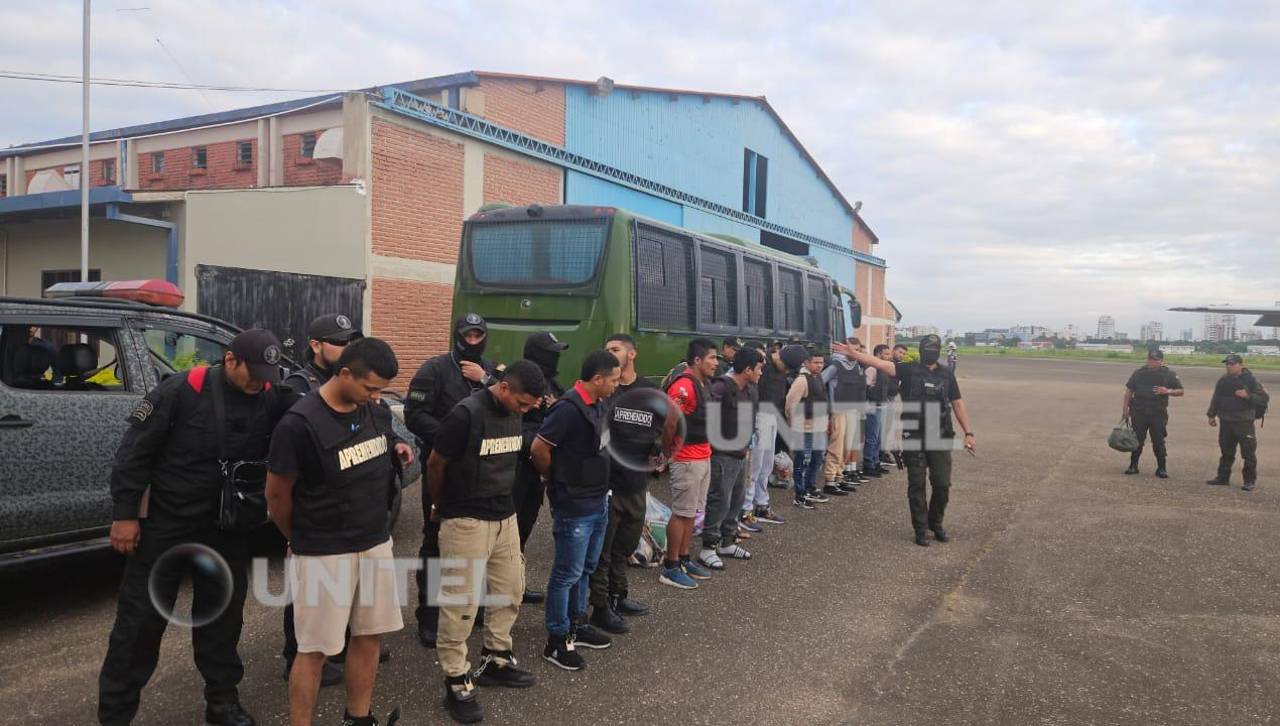 Trasladan a reos vinculados a Marset desde Santa Cruz a otras cárceles de Potosí y La Paz